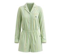 Polo Ralph Lauren Pyjama ' Shirting Stripes ' jaune clair / vert clair, Taille XL