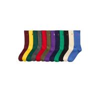 Polo Ralph Lauren - Ribbed-Cuff Sport Sock Set - unisex - Sous-vêtements - Multicolore - Taille: ONE Size