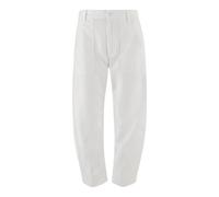 Polo Ralph Lauren - Ricky Cotton Pants - Femme - Pantalons - Blanc - Taille: 40 FR