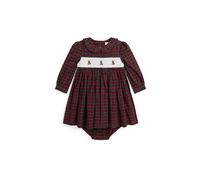 POLO RALPH LAUREN Robe bébé fille rouge foncé | 92