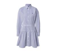 Polo Ralph Lauren - Robe-chemise rayée en coton - Bleu clair/blanc - Taille 40