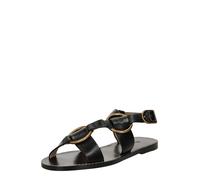 Polo Ralph Lauren Sandales plates POLO RING SANDAL in Noir 38