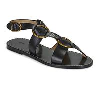 Polo Ralph Lauren Sandales plates POLO RING SANDAL in Noir 40