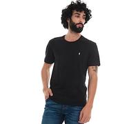 Polo Ralph Lauren Signature T-Shirt pour Homme - Noir, L, Noir, L