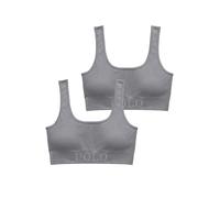 Polo Ralph Lauren Soutien-gorge 'Club Cotton' gris, Taille 90