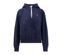Polo Ralph Lauren - Sweat à Capuche avec Logo Brodé - Femme - Sweatshirts et sweats à capuche - Bleu - Taille: 36 FR