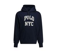 Polo Ralph Lauren - Sweat à capuche graphique en molleton - Homme - Sweatshirts et sweats à capuche - Bleu - Taille: S