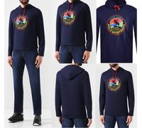 Polo Ralph Lauren Sweat À Capuche LS T-Shirt Jersey Retro Sweatshirt Neuf S