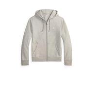 Polo Ralph Lauren - Sweat à capuche zippé en double maille - Homme - Sweatshirts et sweats à capuche - Gris - Taille: M