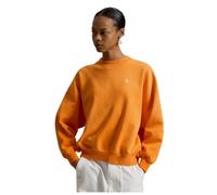 Polo Ralph Lauren - Sweat Polo oversize fit Ralph Lauren - Taille: XXS-Matière: 87% cotton 13% polyester-Couleur fournisseur: Solar orange - Femme - Sweatshirts et sweats à capuche - Orange - Taille: 