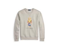 Polo Ralph Lauren, Homme, Sweatshirts et sweats à capuche, Beige, Taille: L Maille Tricotée à Col Rond