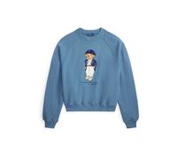 Polo Ralph Lauren Sweat-shirt 'ISLAND FLC' bleu / bleu marine / moka / blanc, Taille L