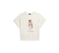Polo Ralph Lauren Sweat-shirt 'ISLAND' marron / rouge / blanc cassé, Taille M