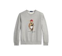 Polo Ralph Lauren Sweat-shirt marron / gris chiné / rouge foncé / blanc cassé, Taille L