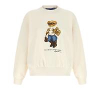 Polo Ralph Lauren - SweaT-shirt Polo Bear en Molleton - Femme - Sweatshirts et sweats à capuche - Blanc - Taille: 36 FR