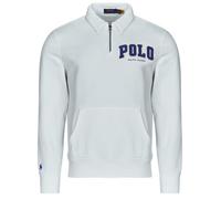 Polo Ralph Lauren Sweatshirts SWEATSHIRT DEMI ZIP EN MOLLETON in Blanc EU S