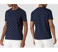 Polo Ralph Lauren T-Shirt À Motif Total Marine Personnalisé Slim Fit Tee Neuf M