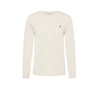 Vêtements Polo Ralph Lauren T-Shirt Ajusté Manches Longues En Jersey pour Homme M Beige