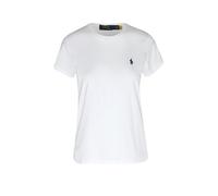 Polo Ralph Lauren - T-shirt classique col rond en coton - Femme - Blanc - Taille 36 FR
