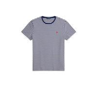 Polo Ralph Lauren T-Shirt bleu marine / blanc, Taille XL