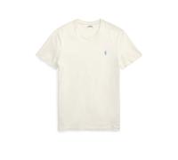 T-shirt Ralph Lauren Custom Slim Fit manches courtes blanc bleu - S