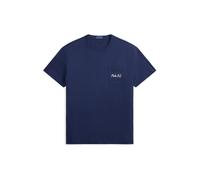 Polo Ralph Lauren T-Shirt marine / marron / rouge / blanc, Taille L
