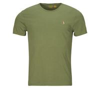 Polo Ralph Lauren T-shirt T-SHIRT AJUSTE EN COTON in Kaki EU XS