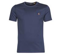 Polo Ralph Lauren T-shirt T-SHIRT AJUSTE EN PIMA COTON in Bleu EU XXL