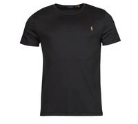 Polo Ralph Lauren T-shirt T-SHIRT AJUSTE EN PIMA COTON in Noir EU L