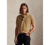 Polo Ralph Lauren The Iconic Mesh Slim manche courte marron - XXL