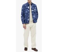 Polo Ralph Lauren Tie Dye Zip Shirt Jacket Blouson Navy Bleach Out BNWT L