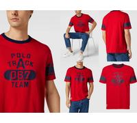 Polo Ralph Lauren Track Team Tee T-Shirt Classique Ajusté En Coton Pur M