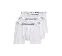POLO RALPH LAUREN Trois Caleçons Boxer Stretch Coton 714835887003 Couleur Blanc, Blanc, L