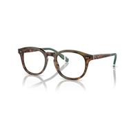 Polo Ralph Lauren, unisex, Accessoires, Brun, Taille: 52 MM Montures de lunettes classiques en couleur Havane
