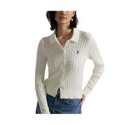 Polo Ralph Lauren - Vesta Cardigan - Femme - Pulls - Blanc - Taille: 38 FR
