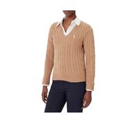 Polo Ralph Lauren - Vesta - Femme - Pulls - Beige - Taille: 42 FR