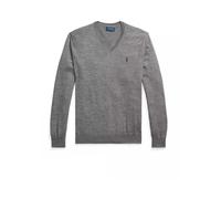 Polo Ralph Lauren - Vesta V-neck Knit - Homme - Pulls - Gris - Taille: 2XL