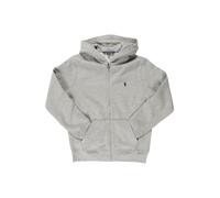 Sweat à capuche Polo Ralph Lauren Molleton Full Zip gris junior - S