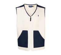 Polo Ralph Lauren - Veste sans manches en molleton douillet - Homme - Vestes - Beige - Taille: XL