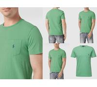 Polo Ralph Lauren Vintage Lino Coton Pocket Tee T-Shirt Chemise Slim Fit Top XXL