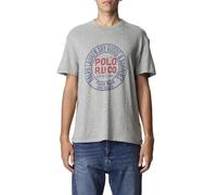 Polo Ralph Lauren Vintage Logo T-Shirt Chemise Coupe Classique Coton Top Neuf M