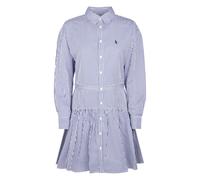 Polo Ralph Lauren - Woven Shirt Dress - Femme - Robes - Bleu - Taille: 36 FR