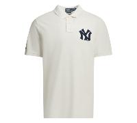 Polo ralph lauren x mlb polo homme blanc en coton - XL