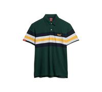 Polo rayÃ© lÃ©ger Superdry Vert L