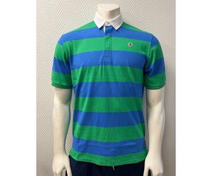 Polo rayÃ© Serge Blanco Vert S