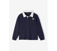 Polo rayé garçon marine 12A