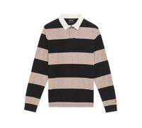 Polo rayé Lyle & Scott Noir M