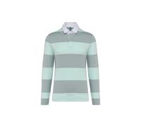 Polo rayé manches longues Kariban Gris 2XL