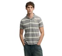 Superdry Vintage Stripe Jersey Short Sleeve Polo Gris L Homme