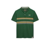 Superdry Vintage Stripe Jersey Short Sleeve Polo Vert M Homme
